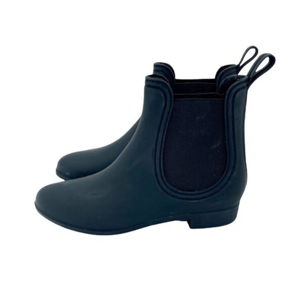 JC Play Jeffrey Campbell Ankle Rubber rain Boots Forecast Chelsea SZ 7 New